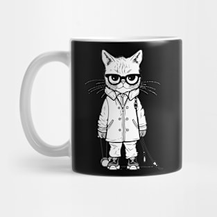 Cat Glasses Mug